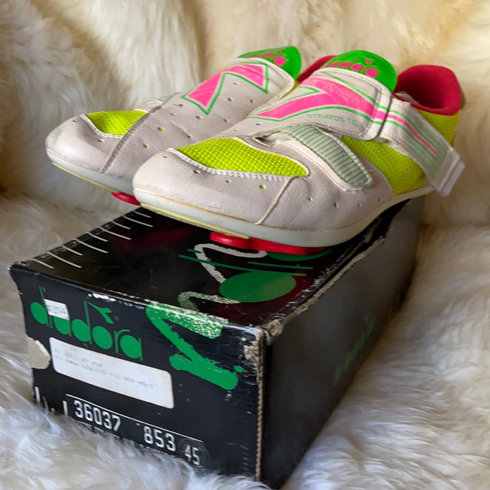 Diadora cycling shoes euro sz 45